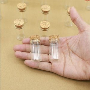 100pcs/lot Glass Bottle 22*40mm Test Tube Cork Stopper Mini Spice Bottles Container Small DIY Jars Vials Tiny glasshigh qualtity Aekhr