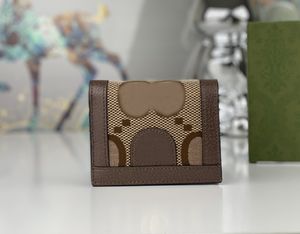 Portfele projektantów mody Mężczyźni Kobiety Ophidia Cion torebki luksurys karty kredytowej Holdery wysokiej jakości podwójne litery Marmont Krótkie torby sprzęgła z oryginalnym pudełkiem G155B