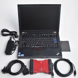 Диагностический инструмент для Ford VCM2, сканер VCM2, инструмент IDS V115 obd2 с твердотельным накопителем 256 ГБ в ноутбуке T410, готовый к использованию