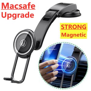 Magnetic Car Phone Holder Mount Magnet Smartphone Mobile Stand Cell GPS Support In Car For iPhone 14 13 12 Xiaomi Samsung Huawei