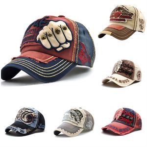 Outdoor Baseball Cap Hip Hip Big Head Hat Casual Vintage Fashion Modna noszenie kowbojska kapelusz swobodny słońce mężczyźni kobiety swobodny klasyczny styl retro graffiti nowa era czapki nb czapki