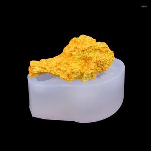 Baking Moulds 3D Simulation Chicken Leg Shape Fondant Silicone Mold Gypsum Candle Handicraft DIY Decoration Fragrant Stone