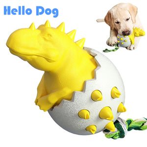 Dog Toothbrush Molar Stick Pet Bite-Resistant Interactive Puzzle Cleaning Teeth Fun Boring Artifact Spherical Dinosaur Egg Toy