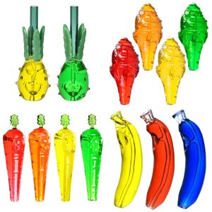 Vintage Freezable Glycerin Glass Pipe Hookah Ice Cream Banana Original Glass Factory Made Can Put Customer Logo av DHL UPS CNE