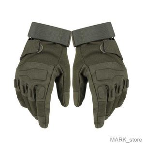Motorcykelhandskar Vintersporthandskar Mäns utomhus Militärhandskar Full Finger Army Tactical Mittens Wear-resistenta ridhandskar R230621