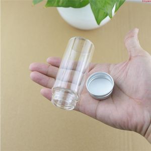 12 Pieces 37*90mm 70ml Small Glass Bottle Silver Screw Cap Empty Jar Container Mini Diy BOTTLES Spice Storage Jars Containershigh qualt Oovj