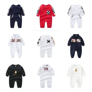 Herbst Baby Neugeborenen Baby Mädchen Kleidung Strampler Kleidung Infant Overalls Kinder Nachtwäsche Anzug Onesie Pyjamas