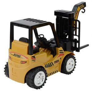 1/8 Scale RC forklift Truck Simulation Crane RTR Engineering Vehicle Toys Children Music Remote Control Car Toy for Boy Gift