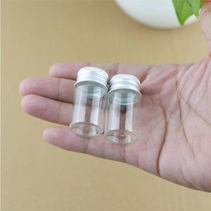 100PCS/lot 22*40mm 8ml Tiny Glass Bottles storage bottles & jar Small Jars Vials Mini Containers DECORATIVE Bottleshigh qualtity Ivlth