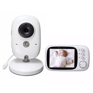 Baby Monitor Videocamera Wireless Video 32 pollici Color Security 2 Way Talk NightVision IR LED Monitoraggio della temperatura con 8Lullaby 230620