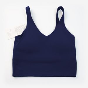 Sutiã esportivo feminino para ioga em forma de U Camisa de corrida regata esportiva para academia de corrida em forma de U Sutiã respirável de secagem rápida com almofada no peito lu-777 lululoemon