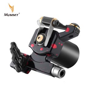 Tatueringsmaskin Mamma Rotary Tattoo Machine High Speed ​​Motor Engine Tattoo Gun RCA Connector Aluminium Alloy Fram Material 230621