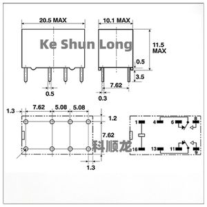 (10 pz/1 lotto) 100% Nuovo Originale relè di segnale 8 PIN 2A 5VDC 12VDC 24VDC 48VDC G5V-2 G5V-2-5VDC G5V-2-DC5V G5V-2-12VDC G5V-2-DC12V G5V-2-24VDC G5V-2-DC24V G5V-2-48VCC G5V-2-DC48V