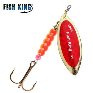 Betar lockar fisk king spinnar lockar bet 45g70g125g174g271g sked gike metall fiske bas hårt med krokar 230620