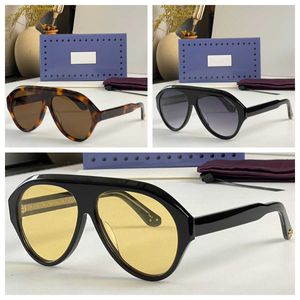 Damen-Sonnenbrille, schwarzes Brillengestell, gelbe Linse, Progettista-Sonnenglas, Damenmode, klassisch, Strandurlaub, Damen, UV 400
