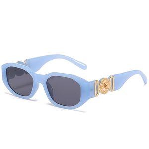 2023 Neue Trend-Mode-Sonnenbrillen Europa und die Vereinigten Staaten Trend kleine quadratische Rahmen-Polygon-Brillen Persönlichkeitsmuster-Sonnenbrillen