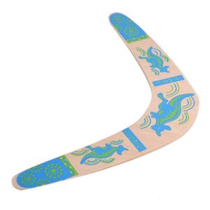 Inne towary sportowe drewniane Vashapeal Boomerang Flying Toy Tarc Rzutek dla dzieci dorosłych mecze baseballowe na świeżym powietrzu 230621