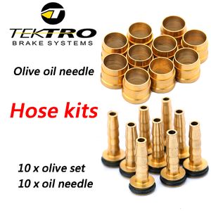 Water Bottles Cages TEKTRO hose kits olive head mountain bike disc brake oil pipe needle sleeve accessories 230621