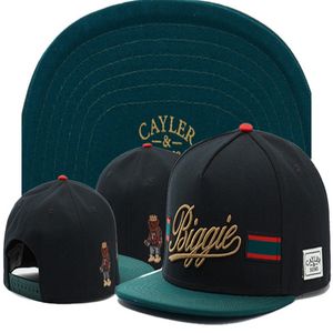 Cayler söner biggie baseball mössor bomull casual stil gorras sport hip hop män kvinnor helt nya snapback hattar