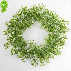 New 175CM Artificial Baby Breath Flower Vines Real Touch Gypsophila Garland Wedding Party Decoration Home Arch Indoor Outdoor Decor