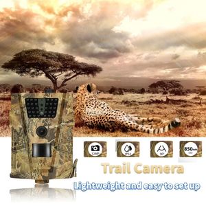 Câmeras de caça Trail Camera 12MP 1080P 850nm IR LED IP54 À Prova D' Água Vida Selvagem Armadilhas Po Visão Noturna HT001B 230620