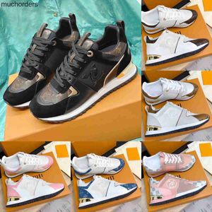 2023 Designer Run Away Sneakers Mens Buty Casual Calf Skórzane buty Kobiety Sample Kolor siatki Lvity retro splicing but mody rozmiar 35-45