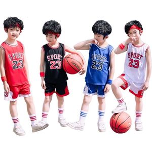 Kläder sätter studentfotboll uniform trackisuit set baby sporttröjor barn pojkar lag basket tröja kostymer fotbollskläder set uniform set 230620