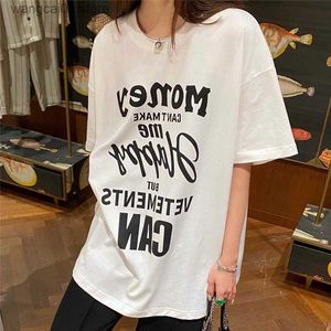 メンズTシャツ良い品質のお金は私を幸せにすることはできませんが、獣医はTシャツ1 1審査ファッションTシャツ特大ティーVTMメンズ衣料品T230621