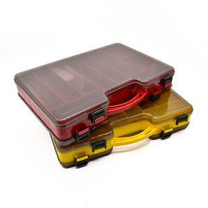 Fishing Accessories Double Sided Tackle Box fishing Tool Storage Boxes Fish Hook Lure Fake Bait For Carp Goods 230621