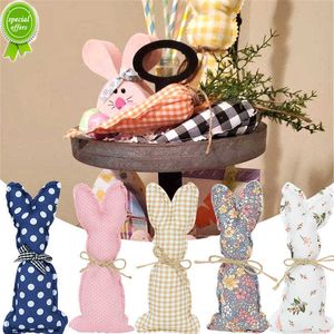 New Easter Decoration Cloth Bunny Ornaments Easter Rabbit Holiday Party Kids Toys Gifts Decoration Spring Home DIY Craft Supplies