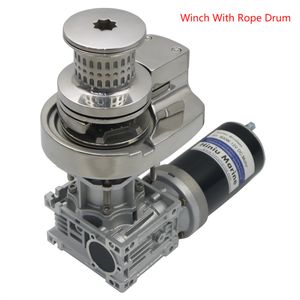 Deniz Teknesi Yat 316L Paslanmaz Çelik Dikey Dikey Windlas Anchor Winch 12V 600W/900W/1000W