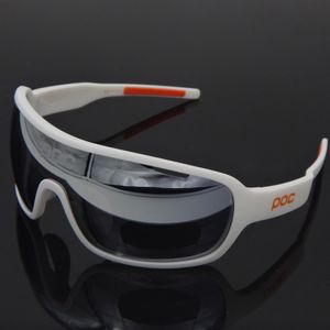 Utomhus Eyewear POC Do 2 Lens Brand Outdoor Cycling Glasses Cykelcykelglasögon Sport Solglasögon Design Män Kvinnor Eyewear Blade Gafas Ciclismo 230620 T8NI