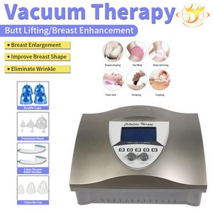 Electric Vacuum Therapy Massage Vacuum Cupping Breast Enhancer Pump Enlarger Penis Machine With Suction Cups Beauty Instrument158
