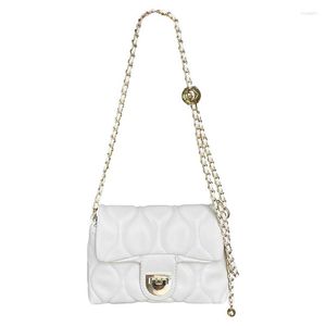 Evening Bags Wine Charm Fragrance Chain Small Bag Female 2023 Single Shoulder Messenger Transfer Pearl Lingge