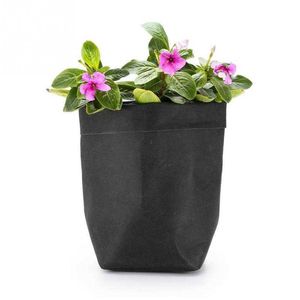 Planters Pots Pot Tanaman Sukulen Mini Dapat Digunakan Kembali Pot Bunga Kertas Dapat Pot Bunga Desktop Ramah Lingkungan Tas Penyimpanan Rumah