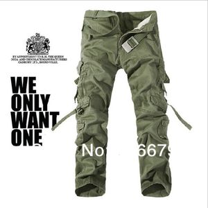Męskie spodnie mycie kombinezon Wysokiej jakości mężczyźni Casual Cargo Bawełna Design Dessyns Dżinsy 5 kolorów moda plus rozmiar 5xl 230620