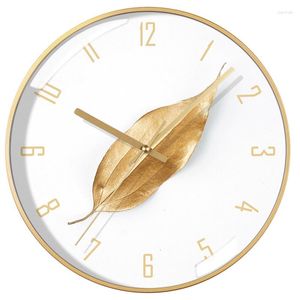 Zegary ścienne Nordic Gold Clock Minimalist Mimalist Silent Fashion Modern Design Art Domowe Dekor Orologio Da Parete Living Room 50WC