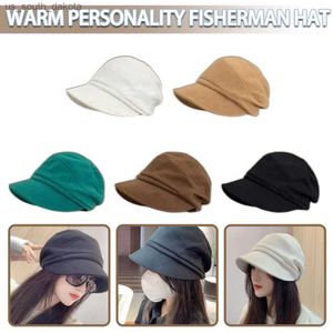 2023 Nowe kobiety Newsboy Cabbie Cape Cap Autumn Vintage Hat for Girl