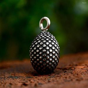 Pendant Necklaces Creative Vintage Stainless Steel Pine Cone Punk Men's And Women's Personalized Fashion Jewelry Gifts Wholesale