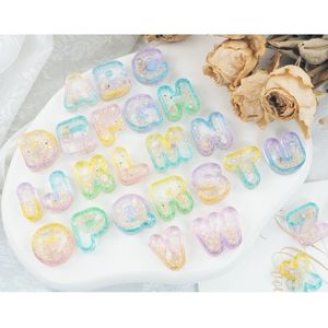 Jewelry Boxes Letter A To Z Mold Alphabet Quicksand Shaker Silicone Molds Epoxy Resin DIY Making Findings Supplies Accessories 230621