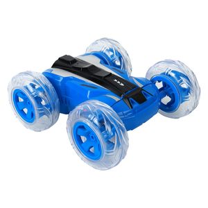 Auto RC Rotolo a 360 gradi Auto acrobatica a doppia faccia Auto giocattolo rotante ad alta velocità Fresca luce a led colorata Auto acrobatica giocattolo per bambini