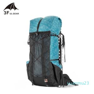3F UL Gear Waterresistent vandring ryggsäck Lätt campingpaket reser bergsbestigning ryggsäckning vandring ryggsäckar