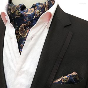 Bow Ties moda mężczyźni vintage polka kropka ślub formalny Cravat Ascot self brytyjski styl dżentelmen poliester jedwabnika