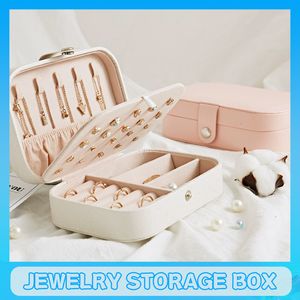 Jewelry Boxes Medium Size Jewelry Storage Ring Jewel Box Double Layer Portable Large Capacity Jewelry Box Jewelry Storage Box 230620