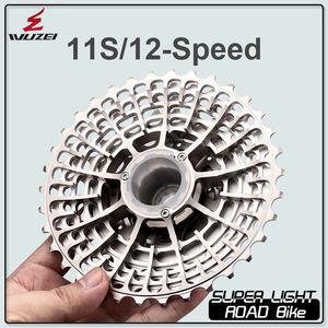 Ruote libere per bici Ruote dentate WUZEI SL CNC Road 12 11S Ruota libera ultraleggera 11 28 32 34 36T Cassetta per bicicletta Volano 12 velocità K7 Gravel 11V Pignone 230621