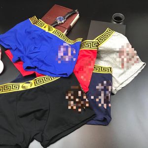 Designer huvudkalsonger för män Sexiga underkläder Boxerbyxor i bomull för män Platta shorts