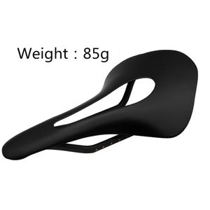 Saddle rowerowe Pełne węglowe rowerowe siodle siodle siodle mtb siedzisko super lekka poduszka Matt 85G 3G 230621