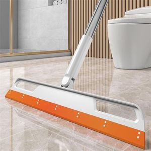 Hand Push Sweepers Magic Broom Floor Cleaning Squeegee Water Silicone Window Washing Wiper Rubber Sweeper For Bathroom Kitchen Clean Tools 230621