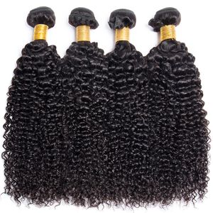 Hair Bulks 10A Raw Brazilian Bundles Kinky Curly Human Weave Wholesale s For Women 230621