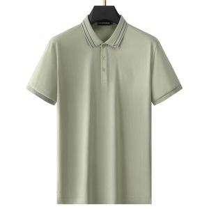 Camisa polo masculina com letra no peito, camiseta masculina de grife, camisa de manga curta oversized, camiseta casual solta, top de algodão, masculina e femininaCM-3XL